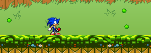 Sonic in Garden Játék